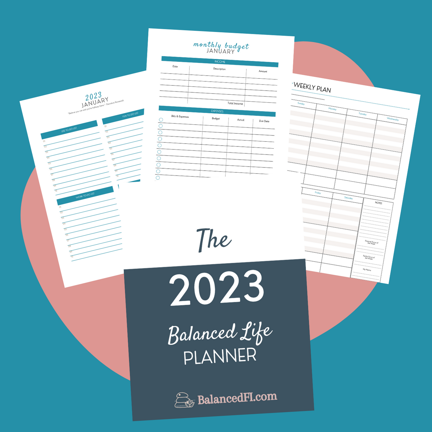 2023 Balanced Life Planner